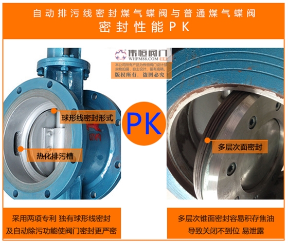 匯中旭悅股份有限公司線密封(fēng)煤氣蝶閥(fá)線密封結構(gòu)形式